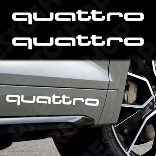 Adesivi per audi quattro - 2,