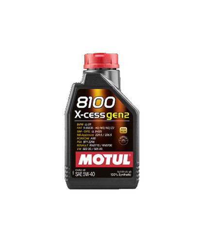 Motul 8100 cess 5w40 gen2 - 8100, x-cess