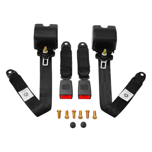 Cintura sicurezza nera - 2x,